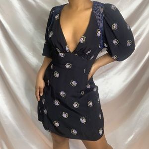 Free People clove mockingbird dress